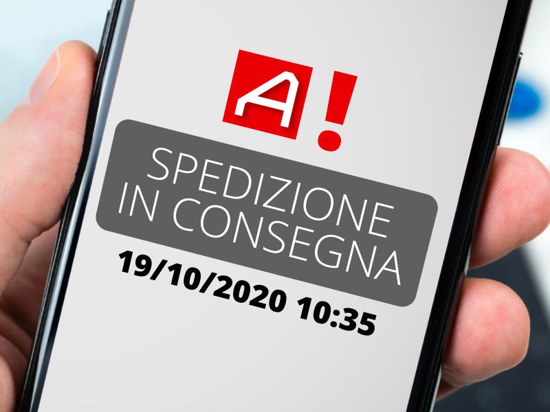Notifica su smartphone con lo stato &laquo;spedizione in consegna&raquo;